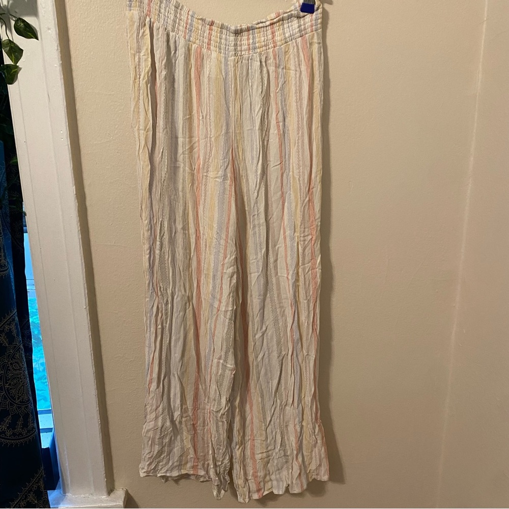 Pastel Flowy Beach Pants